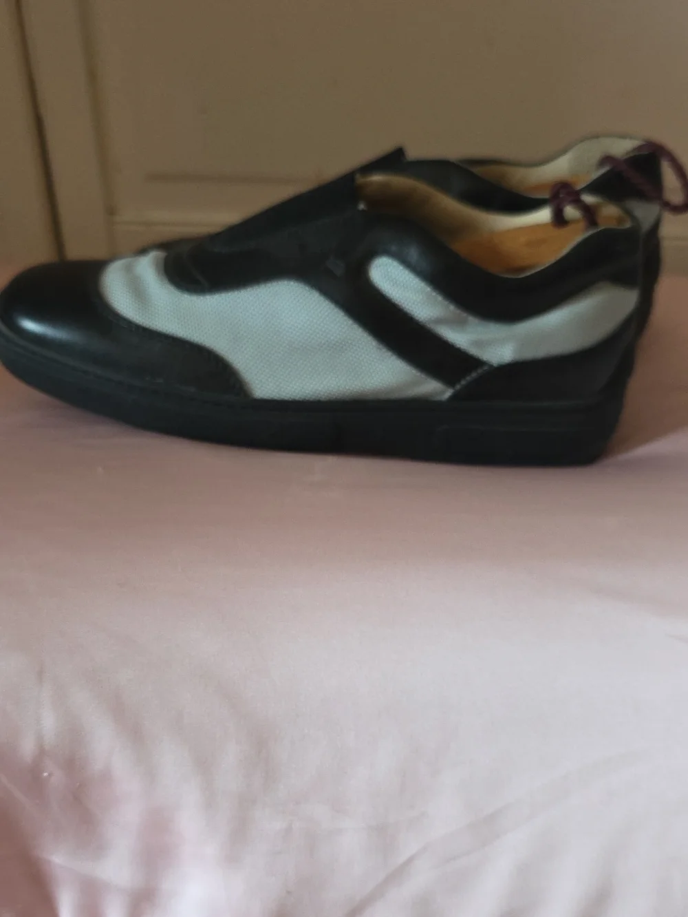 This is a pair of TODS Sport Comfort Slip On Sneakers In Size 38